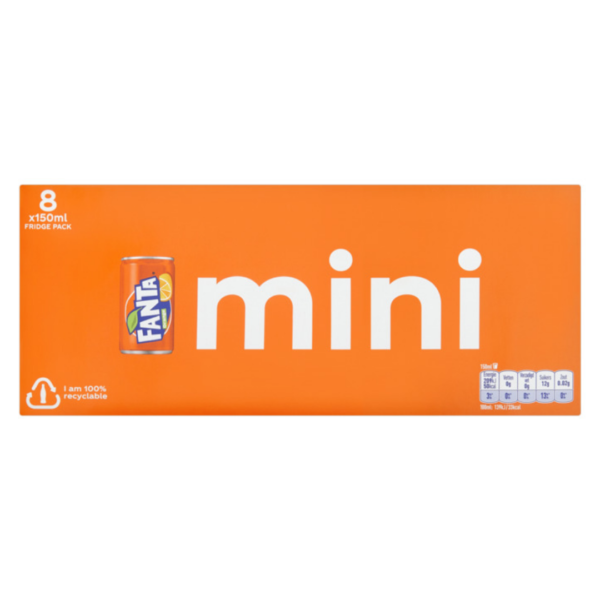 Fanta Orange Mini (Pack de 24 x 0,15l)