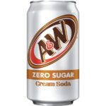 A&W USA Zero Sucre Soda Crème (Pack de 12 x 0,35l)