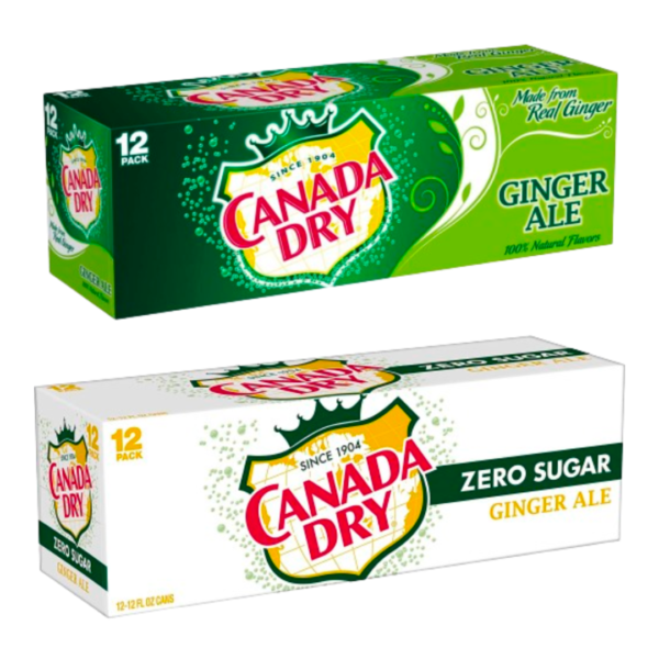 Canada Dry USA Double Pack (Pack de 24 x 0,355l)