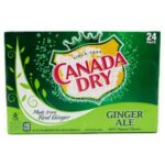 Canada Dry Bière au Gingembre (24 can de 0,33l)