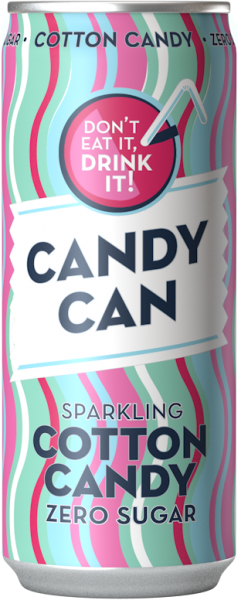 Candy Can Barbe à papa (Pack de 12 x 0,33l)