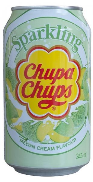 Chupa Chups Saveur Melon et Crème (Pack de 24 x 0,34l)