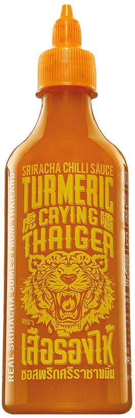 Crying Thaiger Sriracha Sauce pimentée au curcuma (pack de 2 x 44ml)