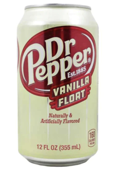 Dr. Pepper USA Vanille Float (Pack de 12 x 0,35l)