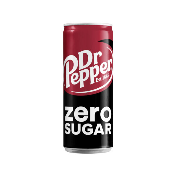 Dr. Pepper Zero Sucre (Pack de 24 x 0,33L)