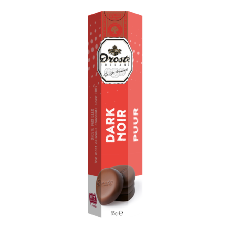 Droste Pastilles Pur Chocolat Noir (Pack de 12 x 85g)