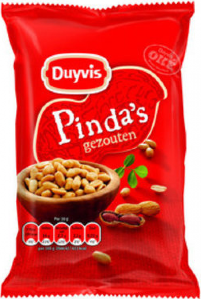 Duyvis Pinda's Gezouten (Pack de 20 x 60g)