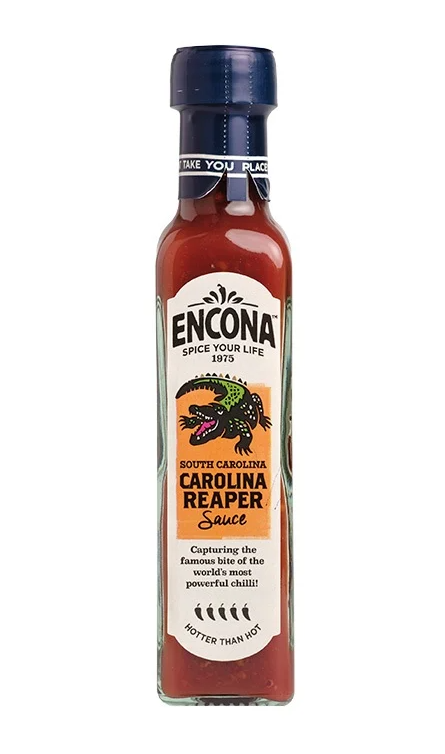 Sauce Encona Carolina Reaper (pack de 6 x 142 ml)