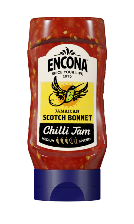 Encona Jamaican Scotch Bonnet Chilli Jam (pack de 6 x 285ml)