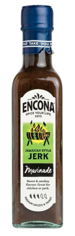 Encona Jamaican Style Jerk Marinade (pack de 6 x 220 ml)