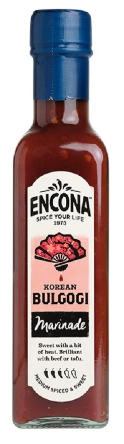 Marinade pour bulgogi coréen Encona (pack de 6 x 22 ml)