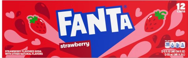 Fanta Fraise USA (Pack de 12 x 0,35l)