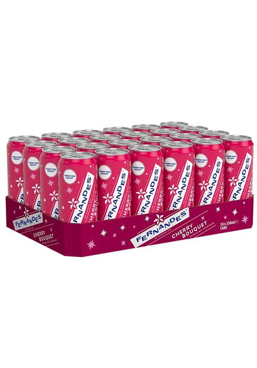 Fernandes Cerise Bouquet (Pack de 24 x 0,33l)