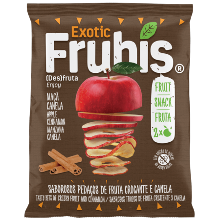 Frubis Fruitsnack Pomme & Cannelle (Pack de 15 x 20g)