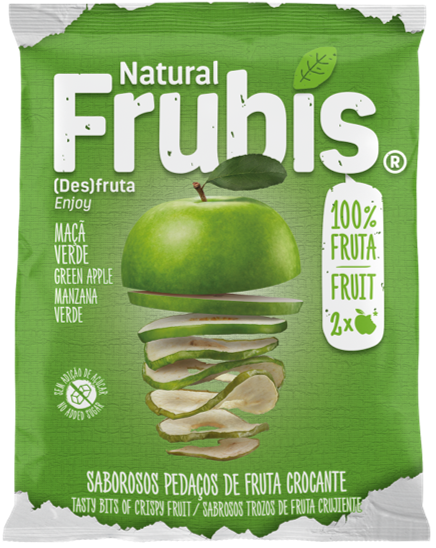 Frubis Fruitsnack Pomme Verte (Pack de 15 x 20g)