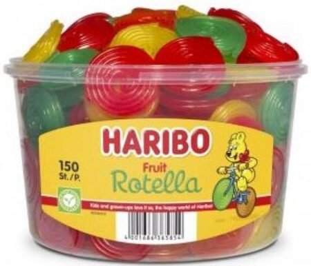 Haribo Fruit Rotella Silo (1.200g)