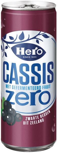 Hero Cassis Zero (Pack de 24 x 0,25l)