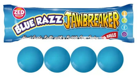 ZED Candy Jawbreaker Blue Razz (40 sachet)