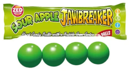 ZED Candy Jawbreaker Sour Apple (40 sachet)