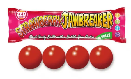 ZED Candy Jawbreaker Fraise (40 sachet)