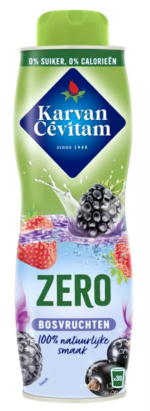 Karvan Cévitam Sirop Fruits de la Forêt Zéro (Pack de 6 x 0,6L)