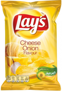 Lay's Fromage oignon Crisps (Pack de 20 x 40 g)