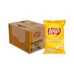 Lay's Fromage oignon Crisps (Pack de 8 x 175g)