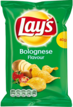 Lay's Bolognese Crisps (Pack de 20 x 40 g)