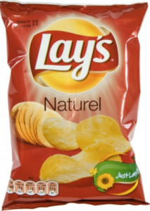 Lay's Naturel Crisps (Pack de 8 x 175g)