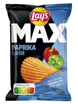 Lay's Max Paprika (Pack de 20 x 40g)