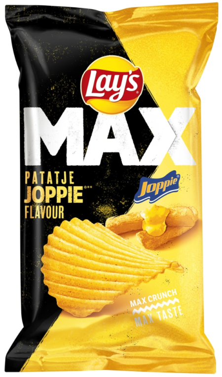 Lay's Max Patatje Joppie Chips (pack de 10 x 185g)