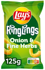 Lay's Ringlings (Pack de 12 x 125g)