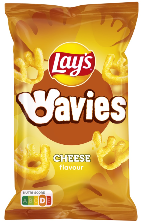 Lay's Wavies au Fromage (Pack de 9 x 115g)