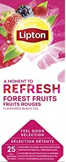 Lipton Refresh Fruits de Foret (pack de 6 x 25 )