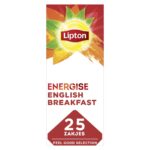 Lipton Energise English Breakfast (pack de 6 x 25 )
