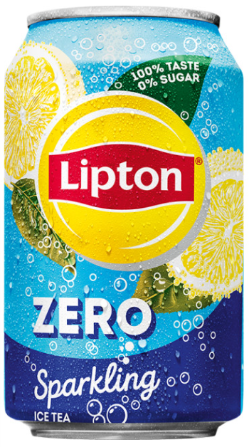 Lipton Ice Tea Sparkling Zero (Pack de 24 x 0,33l)