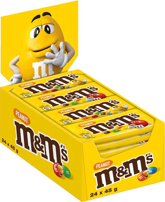 M&M's Cacahuètes (Pack de 24 x 45g)