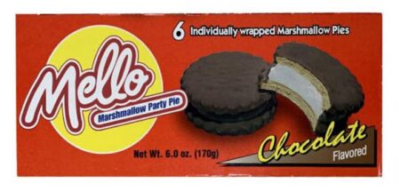 Mello Marshmallow Party Pie Chocolate (Pack de 12 x 170g)
