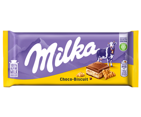 Milka Choco Biscuit (Pack de 18 x 100g)