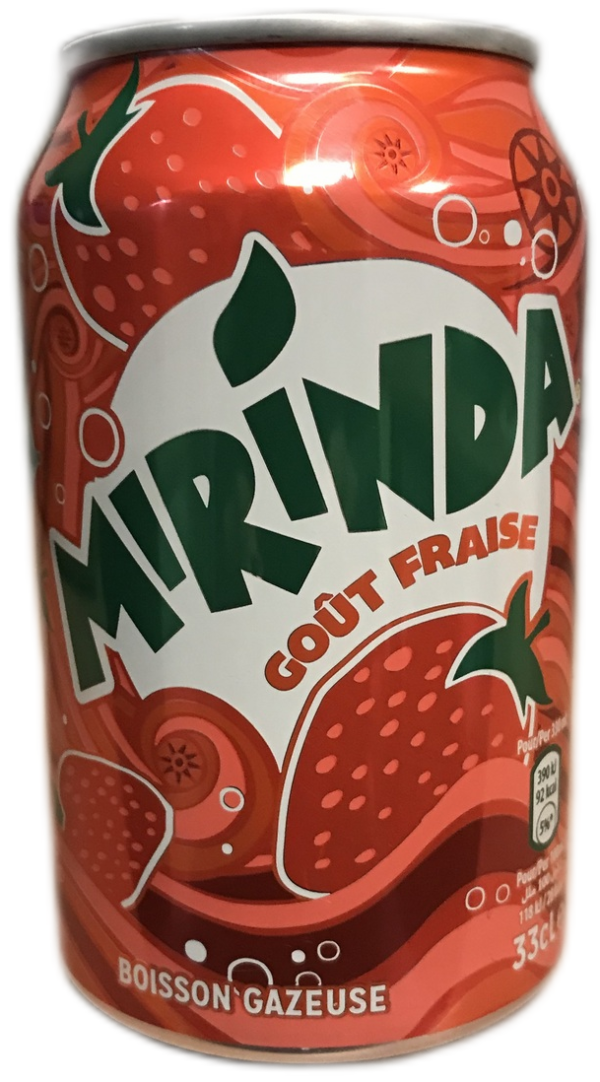 Mirinda Fraise (Pack de 24 x 0,33l)