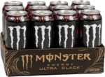 Monster Energy Ultra Black (Pack de 12 x 0,5l)