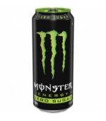 Monster Energy Zéro Sucre Vert Régulier (Pack de 12 x 0,5l)