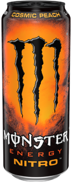 Monster Energy Nitro Pêche Cosmique (Pack de 12 x 0,5l)