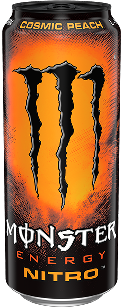 Monster Energy Nitro Pêche Cosmique (Pack de 12 x 0,5l)