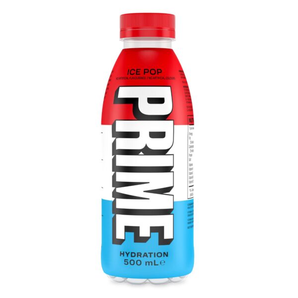 Prime Hydration Ice Pop (12 petite bouteilles de 0,5l)