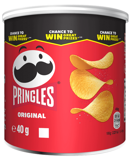 Pringles Original (Pack de 12 x 40g)
