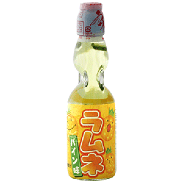 Hata Kosen Ramune Ananas (Pack de 30 x 0,2l)