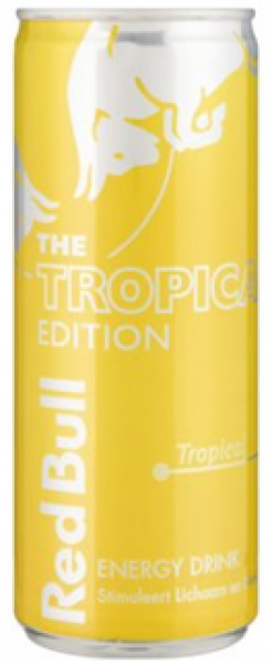 Red Bull Energy The Tropical Edition (Pack de 12 x 0,25l)