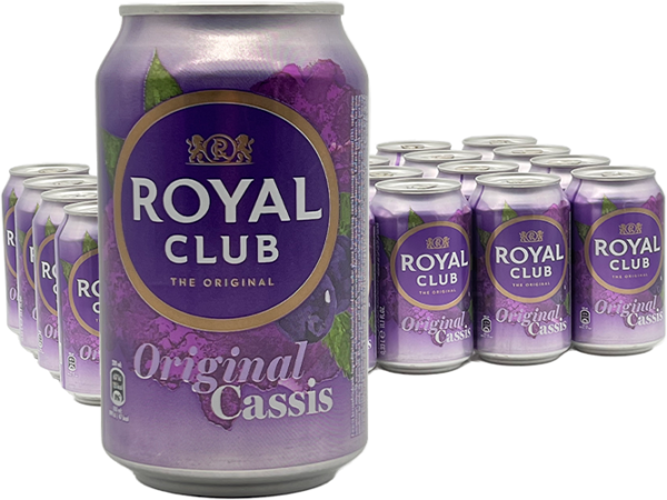 Royal Club Cassis (24 can de 0,33l)