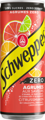 Schweppes Agrumes Zero (Pack de 24 x 0,33l)